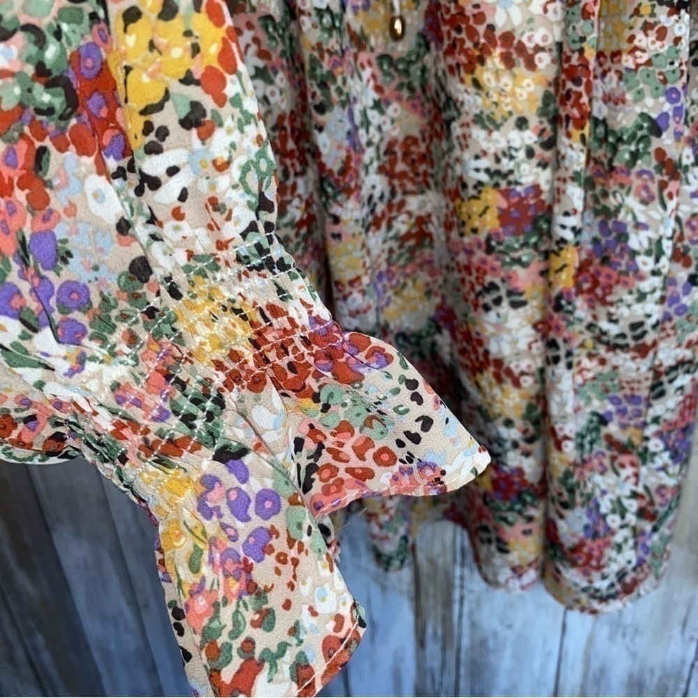 Entro Picture Perfect Floral Blouse - Picture 4 of 8